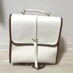 バッグ リュック 白
