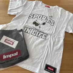 【Lサイズ】インパル　ハンドボール　ナイロンバギーショーツ&スヌーピーTシャツ