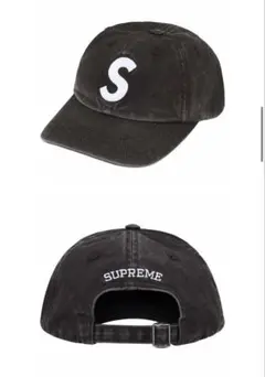 美品　Supreme　Pigment　Coated　S Logo　6-Panel