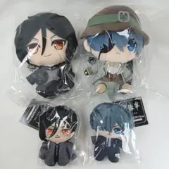 黒執事 Chibiぬいぐるみぷれみあむ ぷりぬいたっちどりーむみに セット