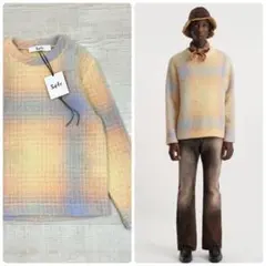 23aw 新品 Sefr ウール クルーネック フローレンス セーター ニット PRODIGAL カシミヤ 100％ ケーブル柄 セーター クルーネック M L