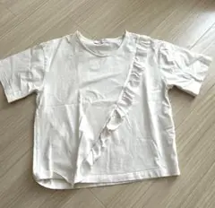 SIMPLI CITE シンプリシテェ　フリル付き　Tシャツ