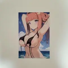快感ビーチ! メロンブックス 購入特典 イラストカード