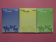 TWICE THIS IS FOR フォトカード 3 ver. セット