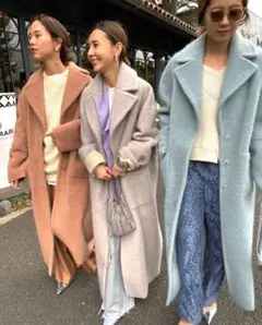 2025年最新】ameri vintage コート シャギーの人気アイテム
