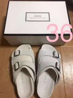 土曜値下げ　amb サンダル　36