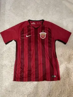2017 上海上港　フッキ　新品紙タグ付き　直接サイン入りユニフォーム 2017 上海上港 フッキ 新品紙タグ付き 直接サイン入り