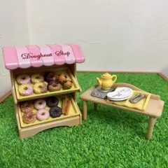シルバニアファミリー 小さなお店屋さんシリーズドーナツセット ミ-61 廃盤品