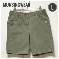 Munsingwear マンシングウェア ショートパンツ カーキ サイズ11