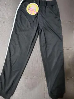 ★★新品タグ付き★サイドストライプ黒★ジャージパンツ★M★★
