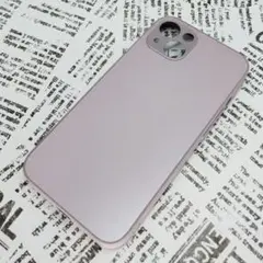 iPhone 13 ガラス背面シリコンケース [26]ラベンダー