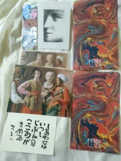 しおり メトロポリタン美術館展 ピカソ フェンディ ポストカード 美術館