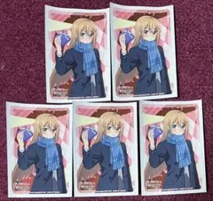 未使用 ヴァンガード 大倉メグミ スリーブ 5枚 バレンタインデーVer.
