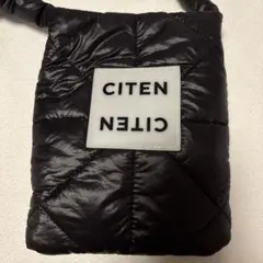 お値下げ！美品　CITEN 黒 キルティング ショルダーバッグ