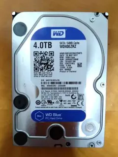 3.5インチ ハードディスク　WD Blue 4TB HDD WD40EZRZ
