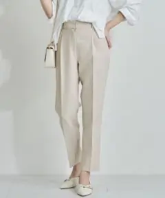 MISCH MASCH 2025春夏新作 タックテーパードパンツ