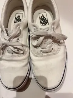 VANS ホワイト スニーカー ローカット　エラ