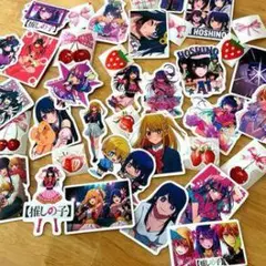 ホシノ アニメキャラクター ステッカーセット