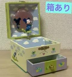 ディズニー ミッキーマウス カラクリオルゴール ミュージカルジュエリー ボックス