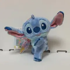 ディズニー スティッチ カラフルアイス アクリルチャーム付きマスコット 横向き