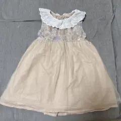 petit main (プティマイン)花柄ノースリーブワンピース 110cm