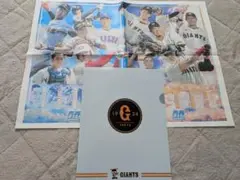 青春ジャイアンツ　限定　特別版タブロイド紙　クリアファイル　セット