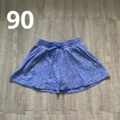 baby GAP キュロット　90㎝　花柄　ブルー