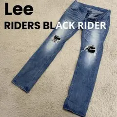 Lee RIDERS BLACK RIDER ダメージ加工 デニムパンツ