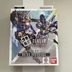ガンダム スタートデッキ ヒロイックビギニングス ST01 新品未開封