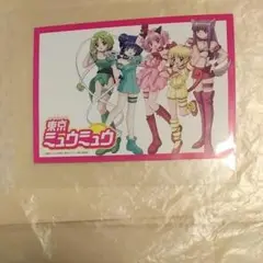 東京ミュウミュウ ポストカード テレビあいち宣伝