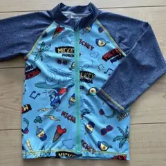 【美品】ディズニー　ミッキーマウス ラッシュガード 95cm