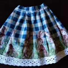 ShirleyTemple✤120サイズ・チェック柄スカート