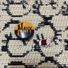 ２点セットUS. NAVY NAVAL & U.S. MARINES Pins