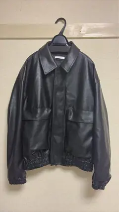 ARTIFICIAL GRAIN SHORT BLOUSON