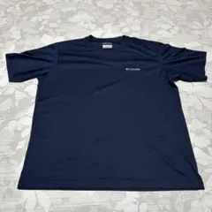 Columbia ネイビー Tシャツ Lサイズ