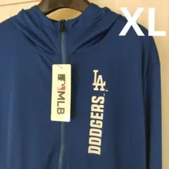 新品　LＬサイズ MLB ドジャース　水陸両用　ラッシュガード　パーカー