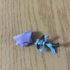 ポケットモンスター ポケモン メタモン リオル ミニ フィギュア セット