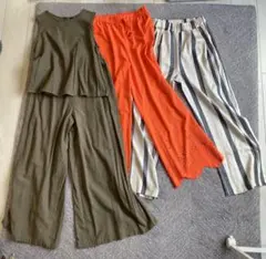 【週末限定】美品⭐️SHEIN シーイン　上下セット、ボトムスまとめ売り（S・M）