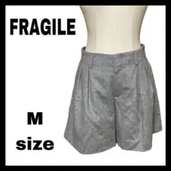 ✡FRAGILE✡美品 フラジール グレー ショートパンツ インナー付き