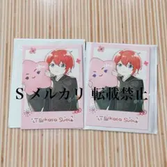 新品未使用 あんスタ 童心珍蔵 ポラロイド 2点セット 朱桜司 Knights