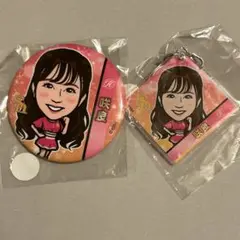 若鷹ガチャ ハニーズ 咲良 缶バッジ アクキー セット