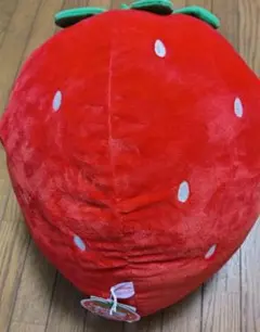 いちご型ぬいぐるみいちご 超BIG クッション