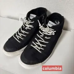 コロンビア 黒 スニーカー 27cm