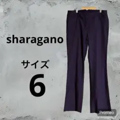 sharagano パープルパンツ サイズ6