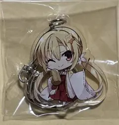 C105 ゆずソフト アクキー みんなの憧れ巫女!ver. 在原 七海