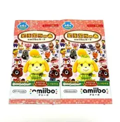 どうぶつの森 amiibo カード 第4弾　3枚入りｘ２パック Nintendo