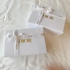 Dior ディオール ギフトボックス　2個セット