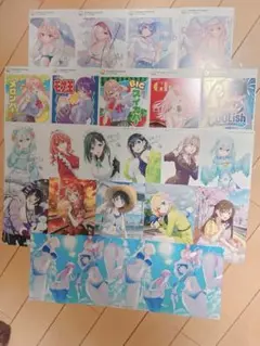 特典カッコウの許嫁甘神さんちの縁結び女神のカフェテラスイラストカードポストカード