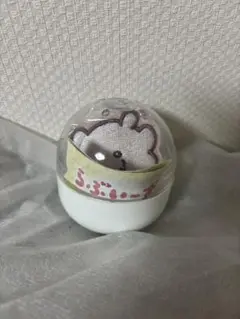ガチャガチャ　らぶいーず　ワッペンバッジ　すもっぴ（ノーマル）