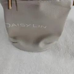 『8月15日限定SALE』DAISY LIN 円形ポーチ ベージュ